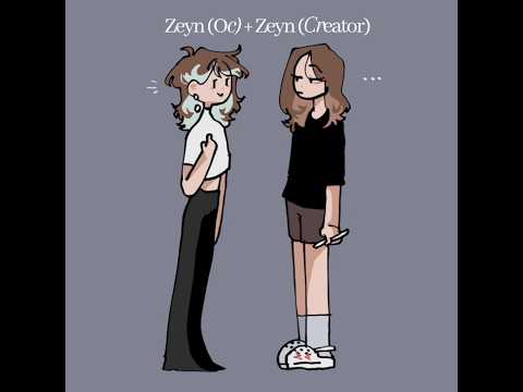 Familiarities with my oc- (Getting mentally ready for the Creator QnA😭) #art #oc #edit #ocartist