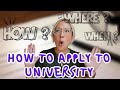 Bewerben Sie Sich Für Eine Universität Ganz Einfach