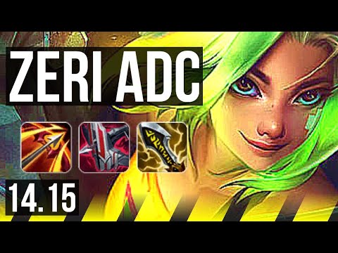 ZERI & Pantheon vs APHELIOS & Rell (ADC) | 77% winrate, 53k DMG, 19/4/9 | VN Grandmaster | 14.15