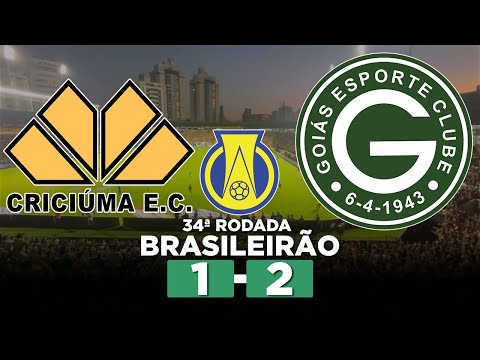 GOIÁS VENCE O CRICIÚMA FORA DE CASA E VOLTA AO G4 DA SÉRIE B! CRICIÚMA 1 x 2 GOIÁS