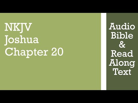 Joshua 20 - NKJV - (Audio Bible & Text)
