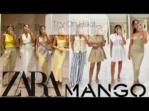 Massive ZARA and MANGO  ** | Try On HAUL | **