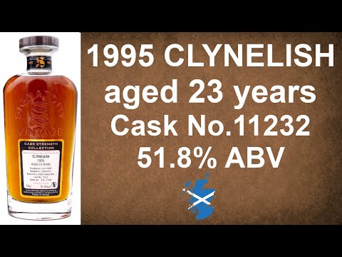 Clynelish 1995/2019 - aged 23 years - SV CS Collection Cask #11232 with 51.8% ABV Review WhiskyJason