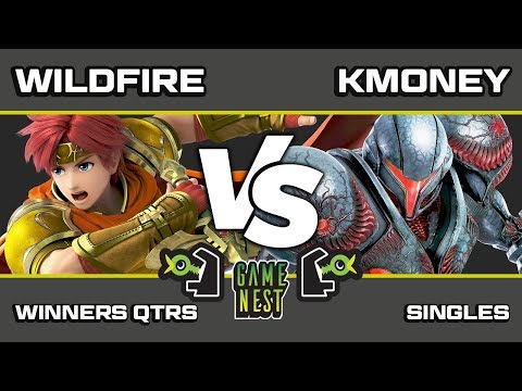 Game Nest Smash it Up: Wildfire (Roy) vs KMoney (Dark Samus/Ridley) - Winners Qtrs