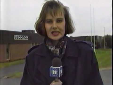 40 Workers to lose their jobs - 1990 CHCH News Room 11 Promo {Hamilton Ontario}