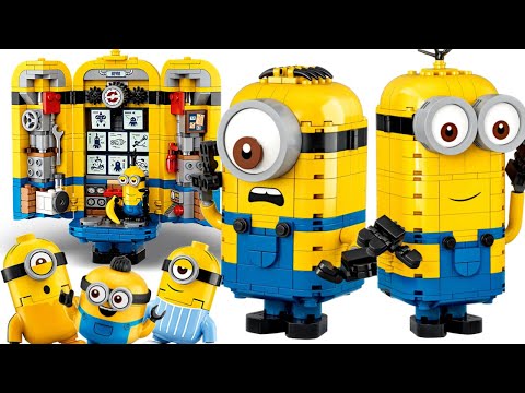 Minions The Rise of Gru Brick Built Minions and Their Lair