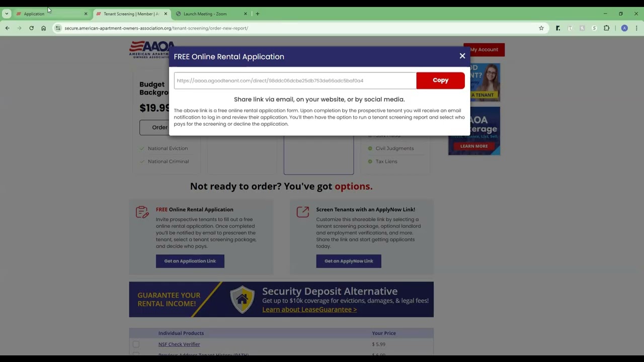 How to Create a Free Online Rental Application