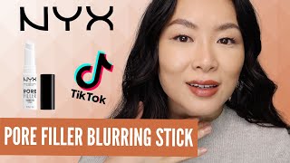 NYX Pore Filler Primer Targeted Blurring Stick Review (WEAR TEST)
