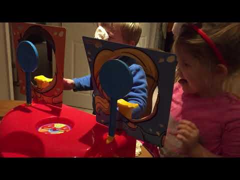 Splatter Face (pie face) Battle with Dangerous Ben & Lydia-Rose..