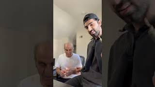 Grandpa tries medical weed for the first time #shorts #grandpa