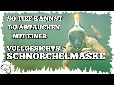 Kann man mit einer Vollgesichtsmaske tauchen? Schnorcheltipps - Schnorchelmaske