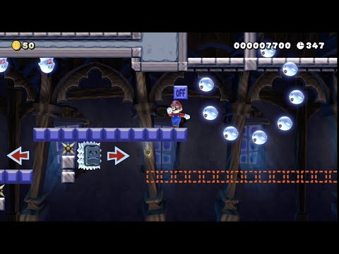 Eric's Super Mario Maker 2 Levels: Ghost House Gauntlet