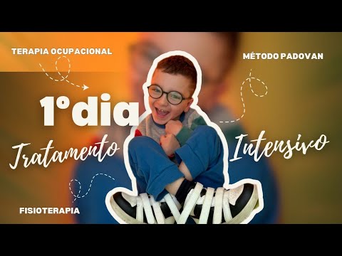 1°DIA TRATAMENTO INTENSIVO || fisioterapia, terapia ocupacional, método padovan