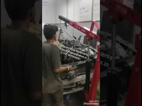 Mould Lifting Hydraulic Shop Crane Floor Crane