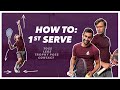 How to Serve a Proper 1st Serve | Pro Tips on Flat Serve and Slice Serve