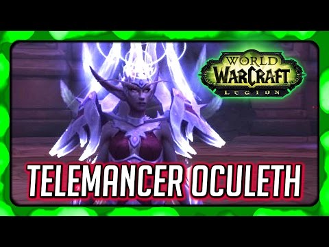 WOW Legion 🌟 Suramar Story - Telemancer Oculeth & His Terrible Student