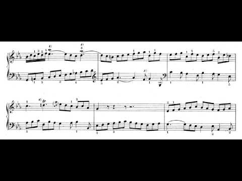 J.S.Bach-Short Fugue for two Voices (c minor)