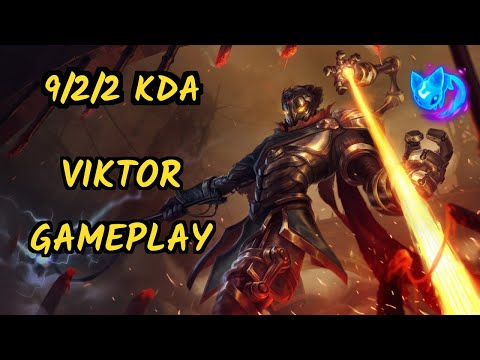 PCT Dawidsonek (VIKTOR) - 9/2/2 KDA GAMEPLAY - EUW Ranked DIAMOND