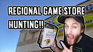 Regional Game Store Hunting!
