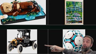 More LEGO reveals & thoughts: Sea Otter, Model T, Monet Art set, plus a bonus #NotSponsored