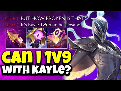 My Most Insane 1v9 On Kayle In Season 12 So Far!