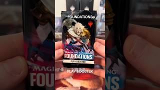Foundations play booster pack opening! #mtg #cardgame #packopening #magicthegatheringcommunity