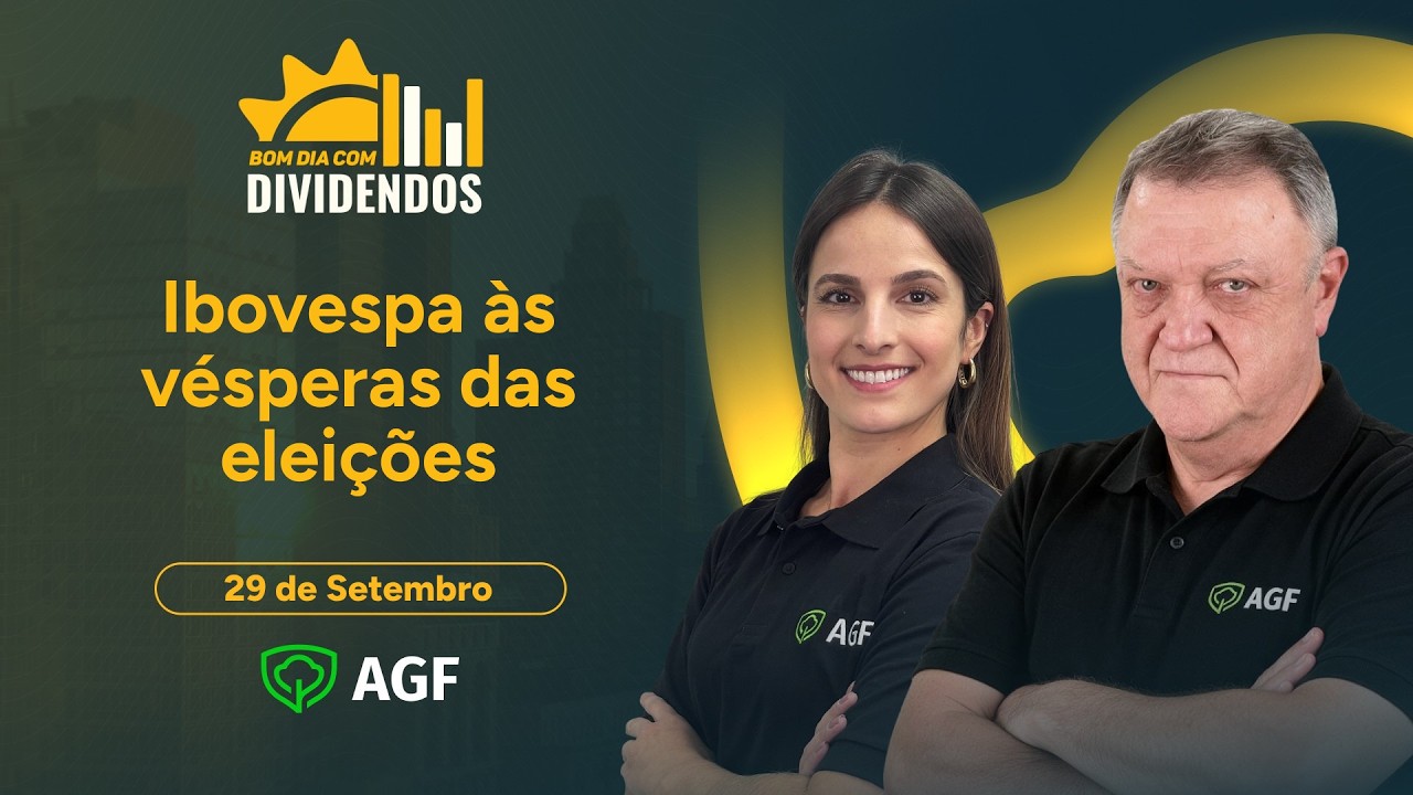 Ibovespa às vésperas das eleições: o que pode mexer com a Bolsa e os ativos | Bom Dia com Dividendos
