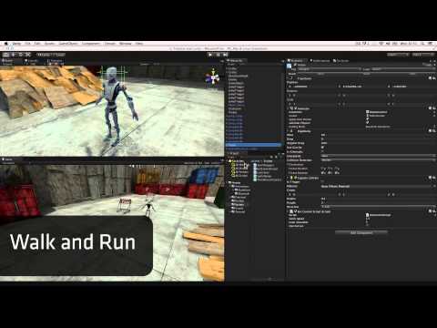 Unity 4 0   Mecanim Animation Tutorial Part1