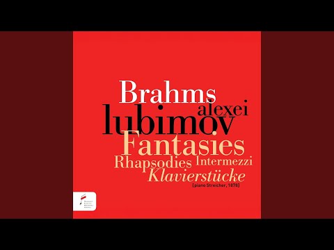 Sechs Klavierstücke, Op. 118: Intermezzo. Andante teneramente