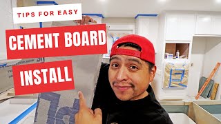 7 Tips For Easy Cement Board Installation
