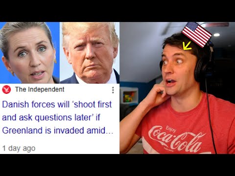 American reacts to Greenland warning "We will shoot first, ask later if you invade"