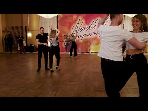 Uriya Rosenbaum & Charlotte Mennetrey - Strictly Open final - Nordic WCS Championships 2023