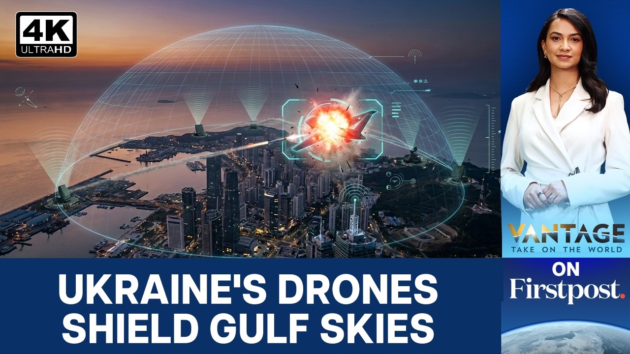 Ukraine Anti-Drone System Shields US Bases in Gulf From Iran Attacks | Vantage on Firstpost | N18G