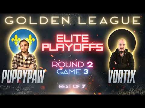VortiX vs PuppyPaw - $125k Golden League Playoffs - Game 3 - (Age of Empires 4)