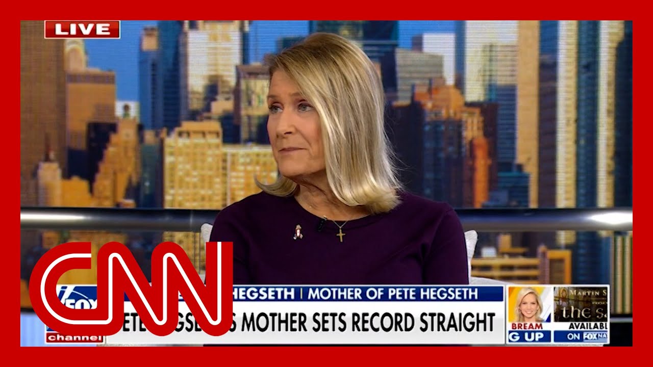 Hear Hegseth’s mother make direct appeal to Trump and Republicans