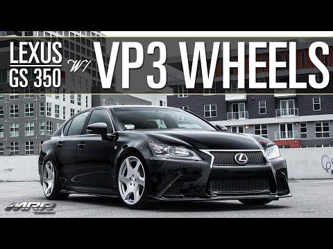 MRR VP3 Wheels: Lexus GS 350