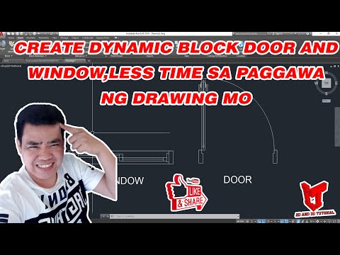 CREATE DYNAMIC BLOCK DOOR AND WINDOW 100%