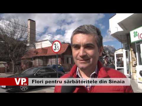 Flori pentru sărbătoritele din Sinaia