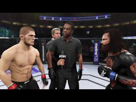 Khabib vs. Last Samurai (EA Sports UFC 2) - Champion Fight ☝️🦅