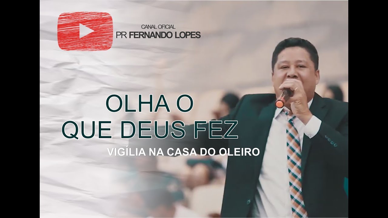 Dia de Pentecostes, como você nunca viu . Vigília Casa do Oleiro Goiânia | Pr  Fernando Lopes