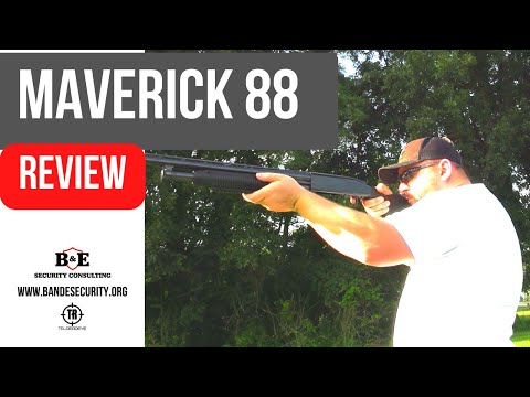 THE BEST MAVERICK 88 12 GAUGE REVIEW & TRAP SHOOTING FUN.