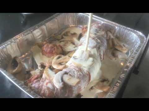 Pork tenderloin with bacon, mushrooms and more (In the kitchen with Folmer) BEST PREPARATION !!!