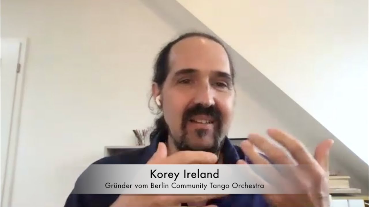 Interview mit Korey Ireland, Gründer des Berlin Community Tango Orchestra