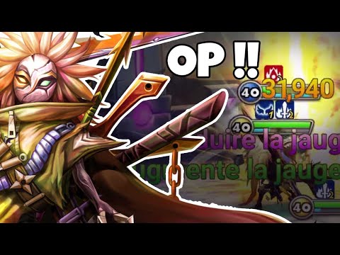 Dominic (Maître d'armes vent) est DINGUE ! Dégâts monstrueux !  [Summoners War]