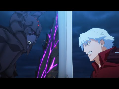 Dante VS Cavaliere Angelo Full Fight - Devil May Cry Netflix Anime
