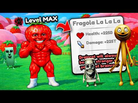 Unlocking MAX LEVEL Fragola La La La In Brainrot Evolution! (Roblox)