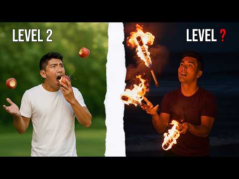 Level 1 to 100 Impossible Juggling Skills!