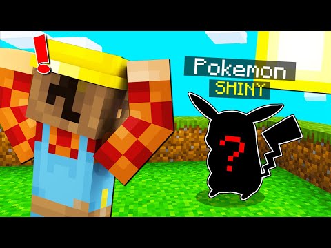 I CATCHED MY FIRST SHINY POKEMON IN PIXELMON ON MINECRAFT ITA!!
