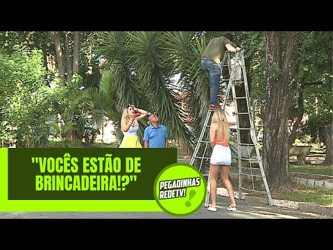 PRANK: "GET DOWN FROM HERE, YOU CUCKOLD!" | RedeTV Pranks!