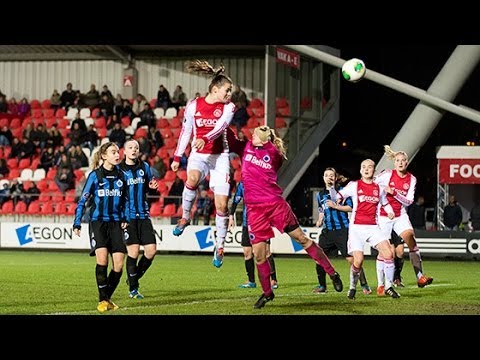 Highlights Ajax Vrouwen - Club Brugge (7-1)